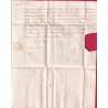 MARQUE P78P AUPS VAR INDICE 17 POUR CASSIS BOUCHES DU RHONE 1822 LETTRE COVER
