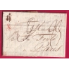 DEBOURSE DEB DE TOULON 1809 INDICE 16 DEPART MARSEILLE LETTRE COVER