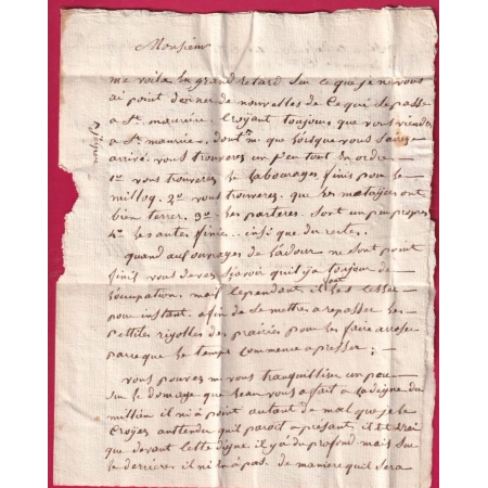 DEBOURSE DEB 64 PAU BASSES PYRENEES 1817 INDICE 16 DEPART 39 GRENADE SUR L'ADOUR LANDES REEXP POUR GRENADE LETTRE