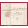 DEDOURSE DEB 64 BAYONNE BASSES PYRENEES 1814 INDICE 17 DEPART BORDEAUX LETTRE COVER
