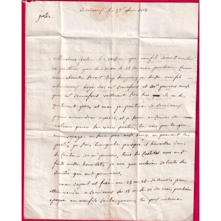 DEDOURSE DEB 64 BAYONNE BASSES PYRENEES 1814 INDICE 17 DEPART BORDEAUX LETTRE COVER