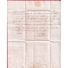 DEDOURSE DEB 64 BAYONNE BASSES PYRENEES 1814 INDICE 17 DEPART BORDEAUX LETTRE COVER