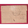 CURSIVE 78 SOLLIESPONT CAD TYPE13 TOULON VAR POUR DRAGUIGNAN 1837 INDICE 11 LETTRE COVER