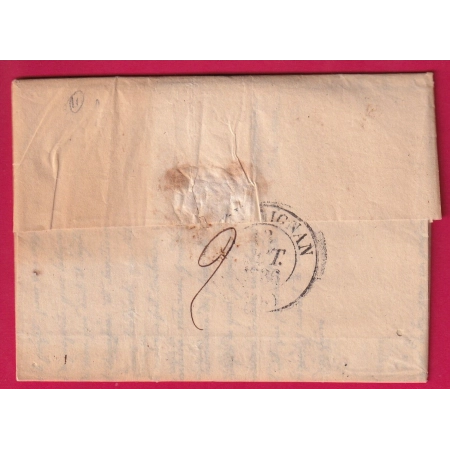 CURSIVE 78 LA GARDE FREINET CAD TYPE 11 LE LUC + PP POUR DRAGUIGNAN LETTRE COVER