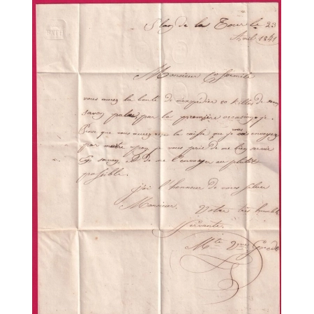 CURSIVE 78 LA GARDE FREINET CAD TYPE 14 LE LUC BOITE RURALE A PLAN DE LA TOUR DECIME RURALE POUR DRAGUIGNAN LETTRE COVER