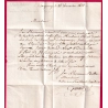 DOUBLE CURSIVE 72 VIEUSAINT CORBEIL SEINE ET OISE 1825 INDICE 18 POUR PARIS LETTRE COVER