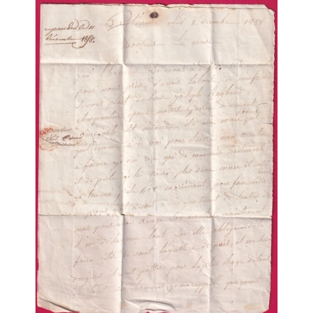 N°13 PC 2991 ST AUBAN VAR ALPES MARITIMES 1858 INDICE 17 CAD TYPE 22  LETTRE COVER