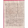 MARQUE CONQUIS P104P TURIN FRANCHISE REGIE IMPERIALE SELS ET TABACS 1808 POUR IVREA ITALIA ITALIE LETTRE COVER
