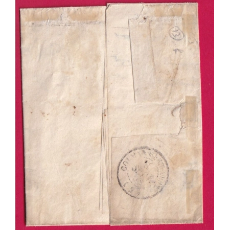 CURSIVE 78 ST AUBAN VAR CAD TYPE 15 CASTELLANE BASSES ALPES BOITE RURALE B BRIANCONNET ALPES MARITIMES IND 13 LETTRE