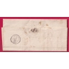 CAD TYPE 22 PIEDICROCE CORSE FRANCHISE LE MAIRE DE CARCHETO 1861 POUR AJACCIO LETTRE COVER