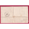 TAXE N°2 CD T15 CASTELLANE + TYPE 22 THORAME  BASSES ALPES POUR CASTELLANE LETTRE COVER