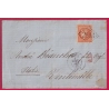 N°48 TB GC 2656 NICE ALPES MARITIMES POUR VENTIMILLE ITALIE ITALIA LETTRE COVER