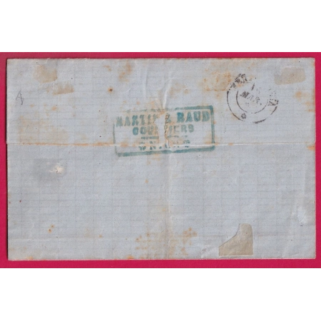 N°48 TB GC 2656 NICE ALPES MARITIMES POUR VENTIMILLE ITALIE ITALIA LETTRE COVER