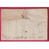 MARQUE FRANCHE DE DOURDAN PP SEINE ET OISE 1785 LENAIN N°4 INDICE 19 POUR PARIS  LETTRE COVER