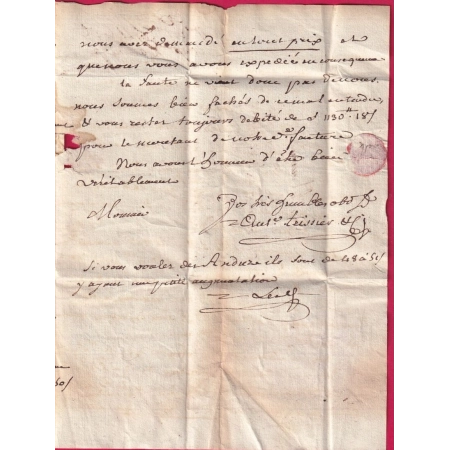 MARQUE ANDUSE GARD LENAIN N°2 LA CAPELLE MARIVAL LOT 1785 INDICE 10 LETTRE COVER