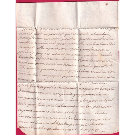 MARQUE DE VERSAILLES SEINE ET OISE 1745 LENAIN N°5 INDICE 12 POUR RENNES ILLE ET VILAINE LETTRE COVER