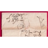 DEBOURSE DEB 78 GRASSE VAR 1828 INDICE 19 DEPART ARRAS PAS DE CALAIS LETTRE COVER