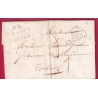 DOUBLE CURSIVE 63 TOURNAY BASSES PYRENEES 1829 POUR TOULOUSE LETTRE COVER