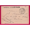 FRANCHISE POSTE ET TELEGRAPHES TOULON SUR MER VAR CAD TYPE 18 + LE RECEVEUR MANUSCRIT LETTRE COVER