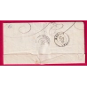 N°22 GC 1098 CONCHEZ DE BEARN BASSES PYRENEES BOITE RURALE L MONT POUR BORDEAUX LETTRE COVER