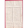 N°22 GC 1098 CONCHEZ DE BEARN BASSES PYRENEES BOITE RURALE L MONT POUR BORDEAUX LETTRE COVER