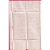 N°22 GC 1098 CONCHEZ DE BEARN BASSES PYRENEES BOITE RURALE L MONT POUR BORDEAUX LETTRE COVER