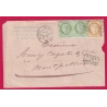 N°53 X2 + 55 PARIS ETOILE 12 BT BEAUMARCHAIS POUR MONTPELLIER APRES LE DEPART DEVANT DE LETTRE COVER