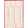 CAD TYPE 13 ALAIS GARD BOITE RURALE K LES PLANS + DECIME RURAL POUR MARSILLARGUE HERAULT 1838 LETTRE COVER