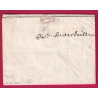 DEBOURSE DE VERSAILLES SEINE ET OISE LENAIN N°14 1775 INDICE 16 DEPART LILLE NORD LETTRE COVER