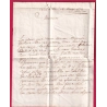 DEBOURSE DE VERSAILLES SEINE ET OISE LENAIN N°14 1775 INDICE 16 DEPART LILLE NORD LETTRE COVER