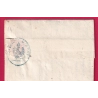 FRANCHISE LE SECRETAIRE GAL DU CONSEILLER D'ETAT PARIS 1813 POUR CLERMONT FERRAND PUY DE DOME LETTRE COVER
