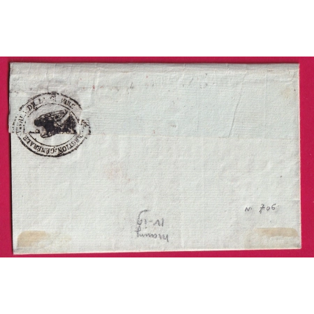 FRANCHISE CONSer ETAT DIRECTEUR DES VIVRES DE LA GUERRE PARIS 1808 IMPRIME LETTRE COVER