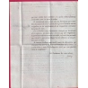 FRANCHISE CONSer ETAT DIRECTEUR DES VIVRES DE LA GUERRE PARIS 1808 IMPRIME LETTRE COVER