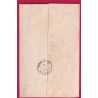 FRANCHISE SERVICE DE L'EMPEREUR MINISTRE MAISON DE L'EMPEREUR ET DES BEAUX ARTS PALAIS DES TUILERIES 1865 VERSAILLES