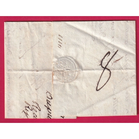 MARQUE P29P ALAIS GARD 1811 POUR BORDEAUX INDICE 10 LETTRE COVER