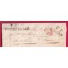 MARQUE P24P PONTARLIER UTILISE EN MARQUE D'ENTREE DEPART PP MORGES SUISSE 1826 POUR RENNES ILLE ET VILLAINE LETTRE COVER