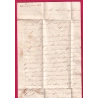 MARQUE P24P PONTARLIER UTILISE EN MARQUE D'ENTREE DEPART PP MORGES SUISSE 1826 POUR RENNES ILLE ET VILLAINE LETTRE COVER