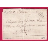 MARQUE 72 TRIEL SEINE ET OISE POUR PARIS INDICE 19 LETTRE COVER
