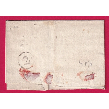MARQUE 72 TRIEL SEINE ET OISE POUR PARIS INDICE 19 LETTRE COVER