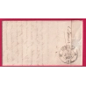 CAD TYPE 13 ST HIPPOLYTE DU FORT GARD BOITE RURALE A LASSALLE + DECIME RURAL POUR AUBENAS ARDECHE 1838 LETTRE COVER