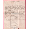 CAD TYPE 13 ST HIPPOLYTE DU FORT GARD BOITE RURALE A LASSALLE + DECIME RURAL POUR AUBENAS ARDECHE 1838 LETTRE COVER