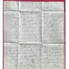 MARQUE 19 CORTE CORSE 1810 TEXTE MILITAIRE ARMEE DE LA MEDITERRANEE POUR ETERCY ANNECY DPT DU MONT BLANC HAUTE SAVOIE