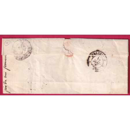 CURSIVE 78 TOURVES VAR POUR AIX EN PROVENCE INDICE 11 LETTRE COVER
