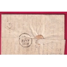 DOUBLE CURSIVE 63 MAUBOURGUET VIC EN BIGORRE HAUTES PYRENNES 1830 POUR MURET HAUTE GARONNE INDICE 18 LETTRE COVER