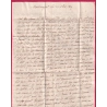 DOUBLE CURSIVE 63 MAUBOURGUET VIC EN BIGORRE HAUTES PYRENNES 1830 POUR MURET HAUTE GARONNE INDICE 18 LETTRE COVER