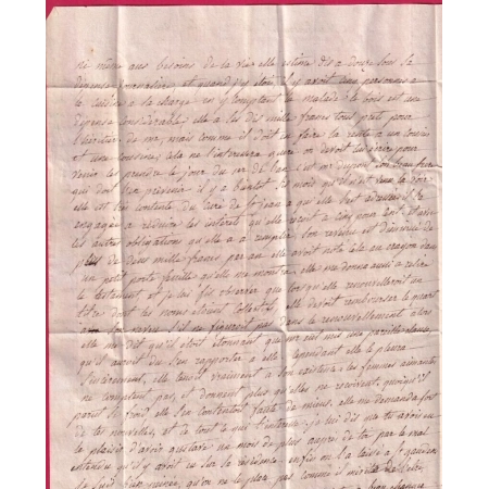 DOUBLE CURSIVE 63 MAUBOURGUET VIC EN BIGORRE HAUTES PYRENNES 1830 POUR MURET HAUTE GARONNE INDICE 18 LETTRE COVER