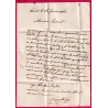 CAD TYPE 13 VENCE VAR BOITE RURALE L GARROS DECIME RURALE POUR GRASSE ALPES MARITIMES 1842 LETTRE COVER