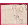 N°14 BLEU LAITEUX PC 909 BARRE DE POSITION COLMAR LES ALPES HAUTES ALPES POUR ARLES INDICE 12 LETTRE COVER