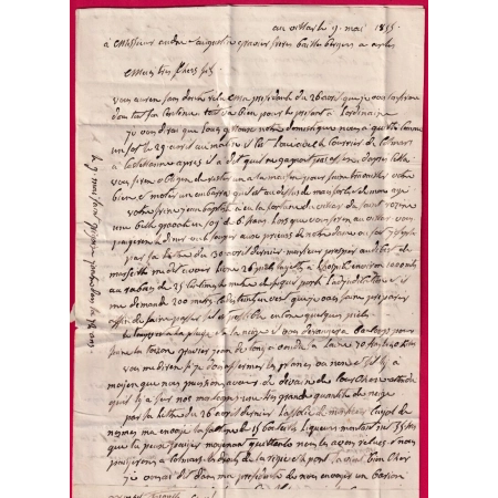 N°14 BLEU LAITEUX PC 909 BARRE DE POSITION COLMAR LES ALPES HAUTES ALPES POUR ARLES INDICE 12 LETTRE COVER