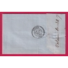 N°28 PAIRE GC 4077 VALENCE SUR RHONE DROME POUR NIMES GARD 1869 LETTRE COVER